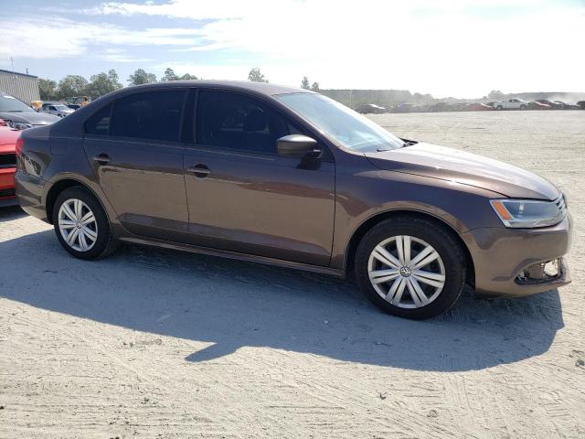 3VW2K7AJ3CM334332 - 2012 VOLKSWAGEN JETTA BASE 棕色 照片 4