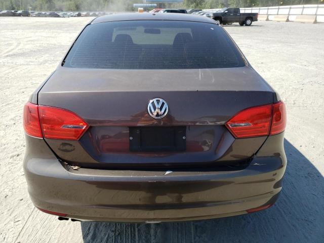 3VW2K7AJ3CM334332 - 2012 VOLKSWAGEN JETTA BASE 棕色 照片 6