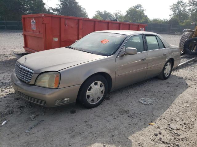 1G6KD54Y04U155353 - 2004 CADILLAC DEVILLE BROWN photo 1