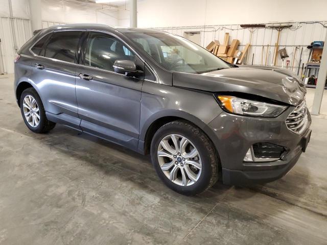 2FMPK4K90KBB13309 - 2019 FORD EDGE TITANIUM BLACK photo 4