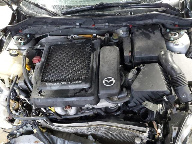 JM1BL1L35D1824510 - 2013 MAZDA SPEED 3 银色 照片 12