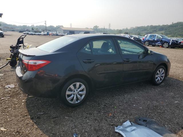2T1BURHE8GC722186 - 2016 TOYOTA COROLLA L CHARCOAL photo 3
