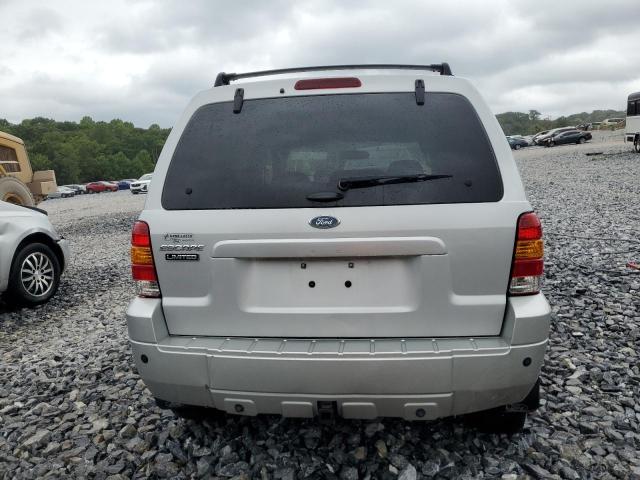 1FMCU04116KA97514 - 2006 FORD ESCAPE LIMITED SILVER photo 6