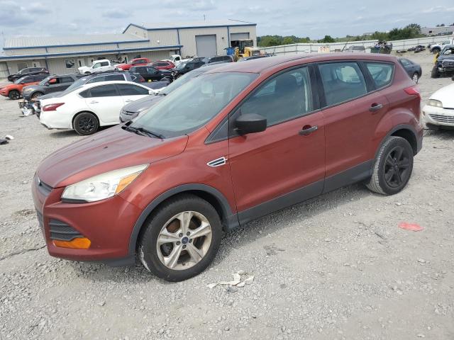 1FMCU0F7XFUA06262 - 2015 FORD ESCAPE S RED photo 1