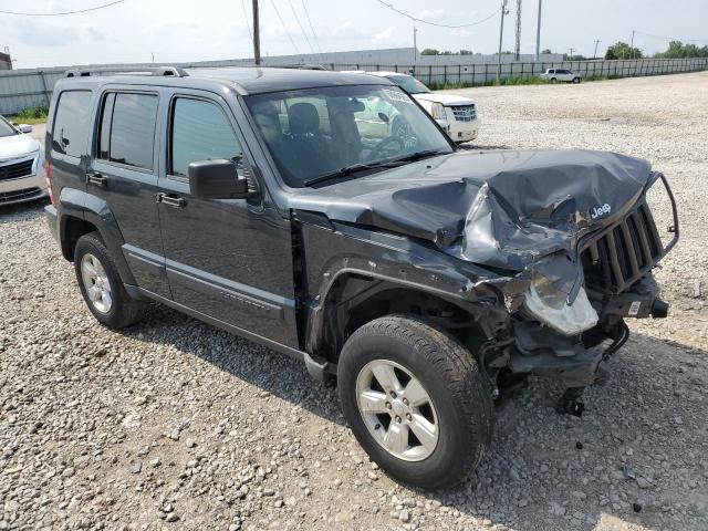 1J4PN2GK2BW523436 - 2011 JEEP LIBERTY SPORT BLACK photo 4