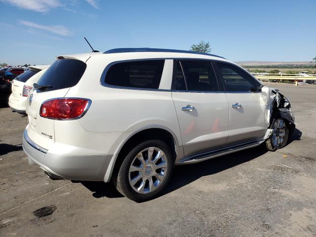 5GAKVDED4CJ252721 - 2012 BUICK ENCLAVE WHITE photo 3