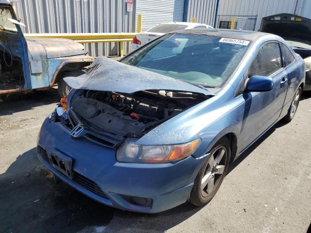 2HGFG12968H538587 - 2008 HONDA CIVIC EXL ლურჯი ფოტო 1