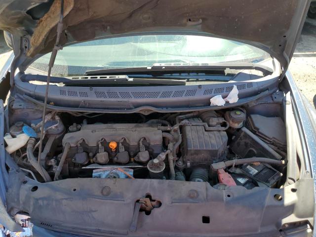 2HGFG12968H538587 - 2008 HONDA CIVIC EXL ლურჯი ფოტო 11