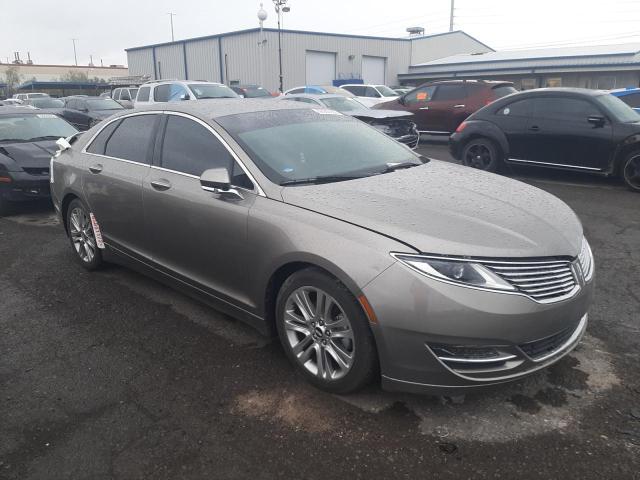 3LN6L2LU7FR607822 - 2015 LINCOLN MKZ HYBRID BEIGE photo 1