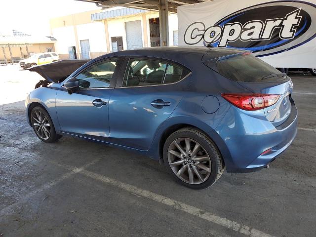 3MZBN1L34JM236247 - 2018 MAZDA 3 TOURING Կապույտ լուսանկար 2