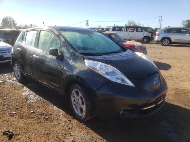 JN1AZ0CP3CT018954 - 2012 NISSAN LEAF SV BLACK photo 1