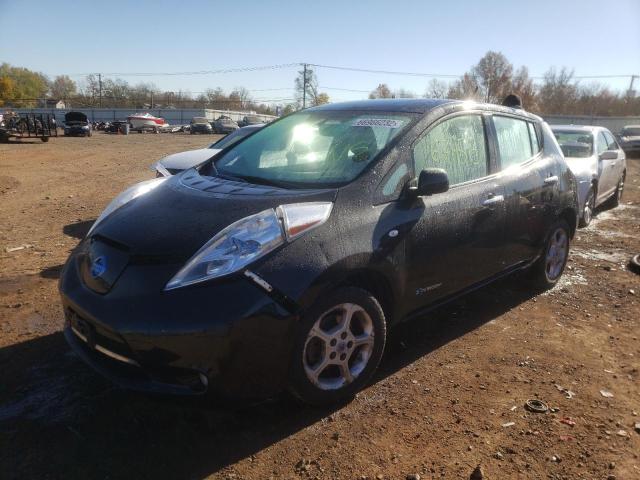 JN1AZ0CP3CT018954 - 2012 NISSAN LEAF SV BLACK photo 2