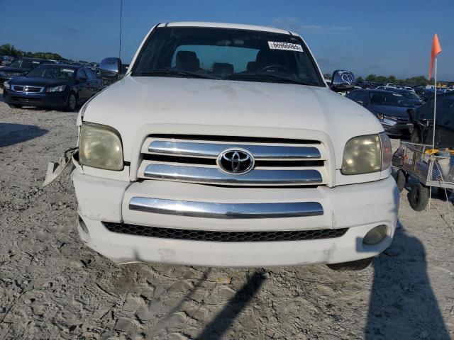 5TBRU34156S472676 - 2006 TOYOTA TUNDRA ACCESS CAB SR5 WHITE photo 5