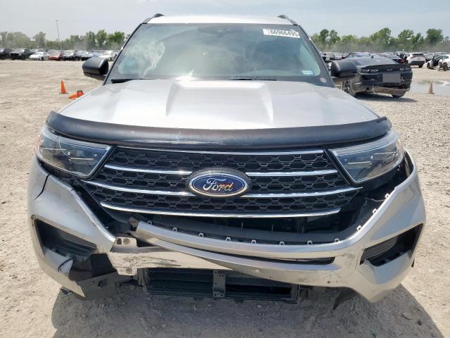1FMSK7DH8MGA61052 - 2021 FORD EXPLORER XLT SILVER photo 5