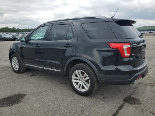 1FM5K8D8XJGA38970 - 2018 FORD EXPLORER XLT შავი ფოტო 2