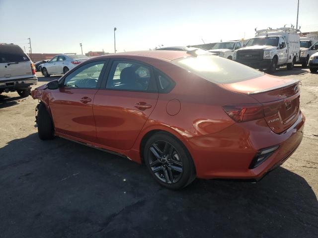 3KPF34AD7LE256173 - 2020 KIA FORTE GT LINE RED photo 2