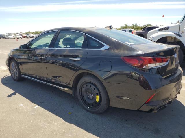5NPE34AB0JH635227 - 2018 HYUNDAI SONATA SPORT BLACK photo 2