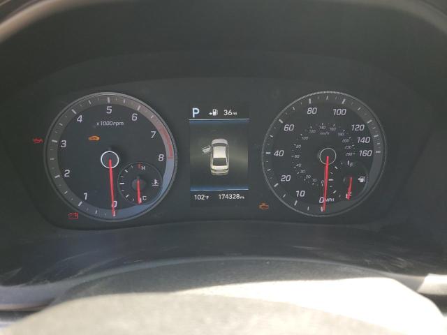 5NPE34AB0JH635227 - 2018 HYUNDAI SONATA SPORT BLACK photo 9