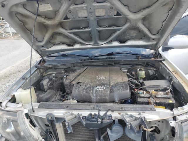 3TMJU62N39M075628 - 2009 TOYOTA TACOMA DOUBLE CAB PRERUNNER SILVER photo 11