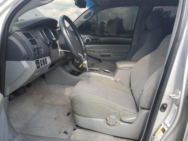 3TMJU62N39M075628 - 2009 TOYOTA TACOMA DOUBLE CAB PRERUNNER SILVER photo 7