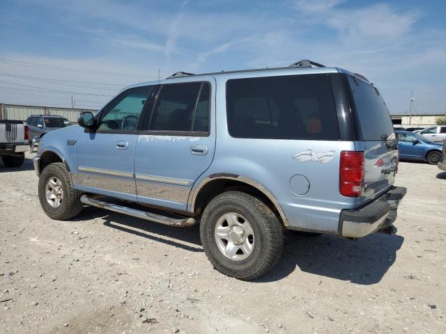 1FMRU18W1WLB10925 - 1998 FORD EXPEDITION BLUE photo 2