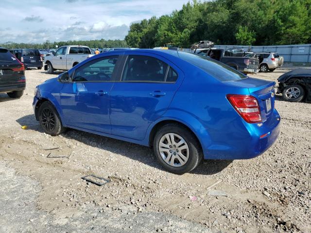1G1JB5SH1H4133104 - 2017 CHEVROLET SONIC LS BLUE photo 2