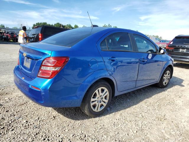 1G1JB5SH1H4133104 - 2017 CHEVROLET SONIC LS BLUE photo 3