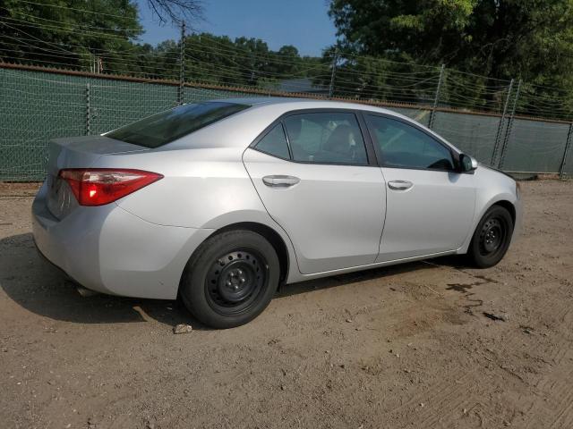 2T1BURHE2KC186344 - 2019 TOYOTA COROLLA L ვერცხლისფერი ფოტო 3