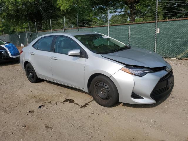 2T1BURHE2KC186344 - 2019 TOYOTA COROLLA L ვერცხლისფერი ფოტო 4