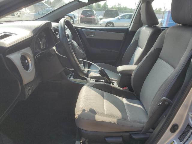 2T1BURHE2KC186344 - 2019 TOYOTA COROLLA L ვერცხლისფერი ფოტო 7