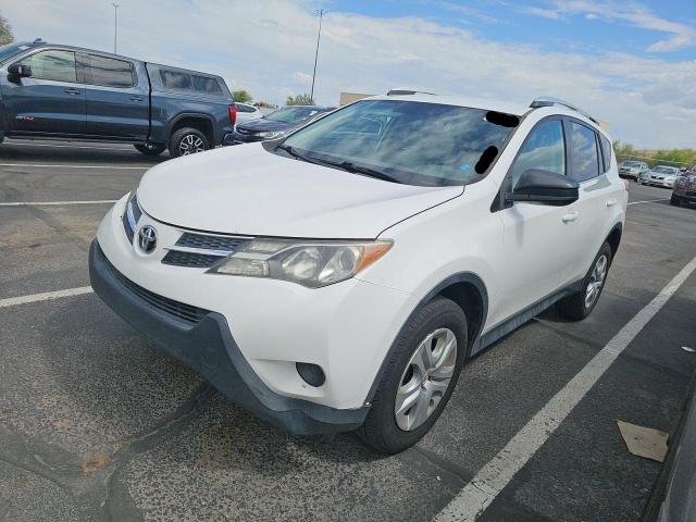 2T3ZFREV2EW081150 - 2014 TOYOTA RAV4 LE თეთრი ფოტო 2