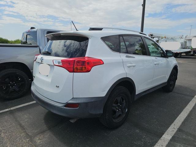2T3ZFREV2EW081150 - 2014 TOYOTA RAV4 LE თეთრი ფოტო 4