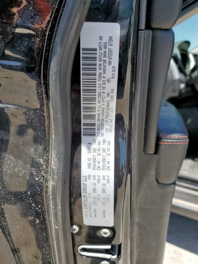 1C4PJMBS2FW504041 - 2015 JEEP CHEROKEE TRAILHAWK BLACK photo 13