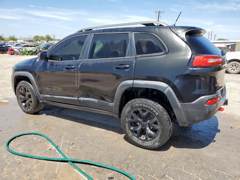 1C4PJMBS2FW504041 - 2015 JEEP CHEROKEE TRAILHAWK BLACK photo 2