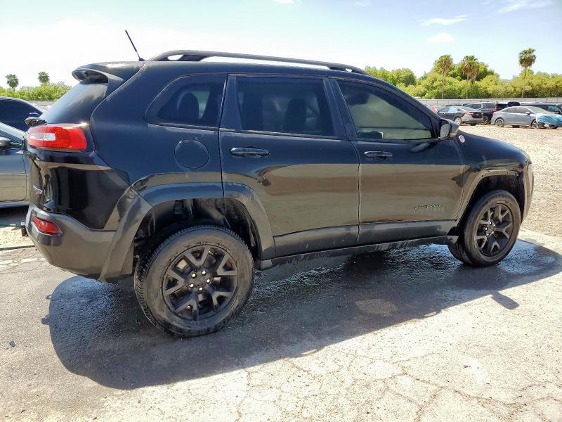1C4PJMBS2FW504041 - 2015 JEEP CHEROKEE TRAILHAWK BLACK photo 3