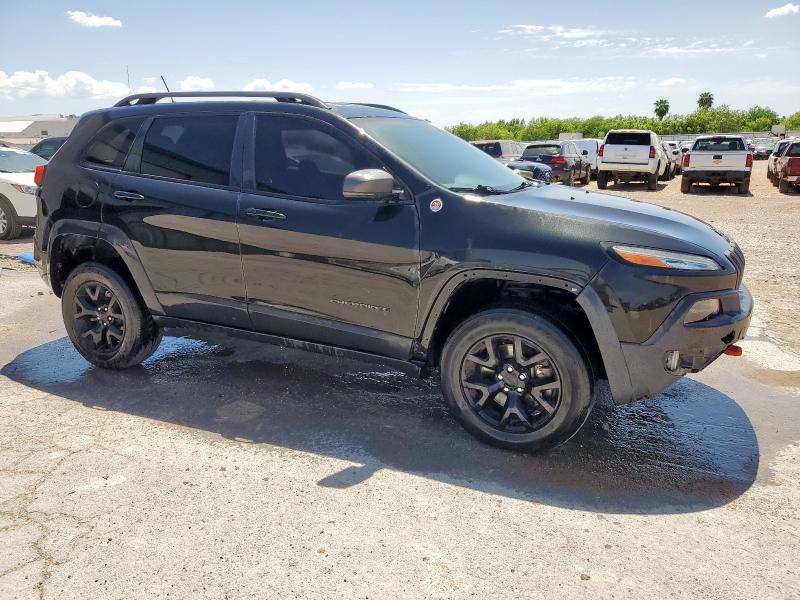 1C4PJMBS2FW504041 - 2015 JEEP CHEROKEE TRAILHAWK BLACK photo 4