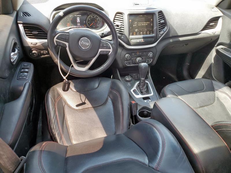 1C4PJMBS2FW504041 - 2015 JEEP CHEROKEE TRAILHAWK BLACK photo 8