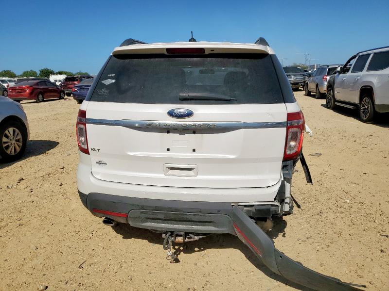 1FMHK7D87CGA43876 - 2012 FORD EXPLORER XLT WHITE photo 6