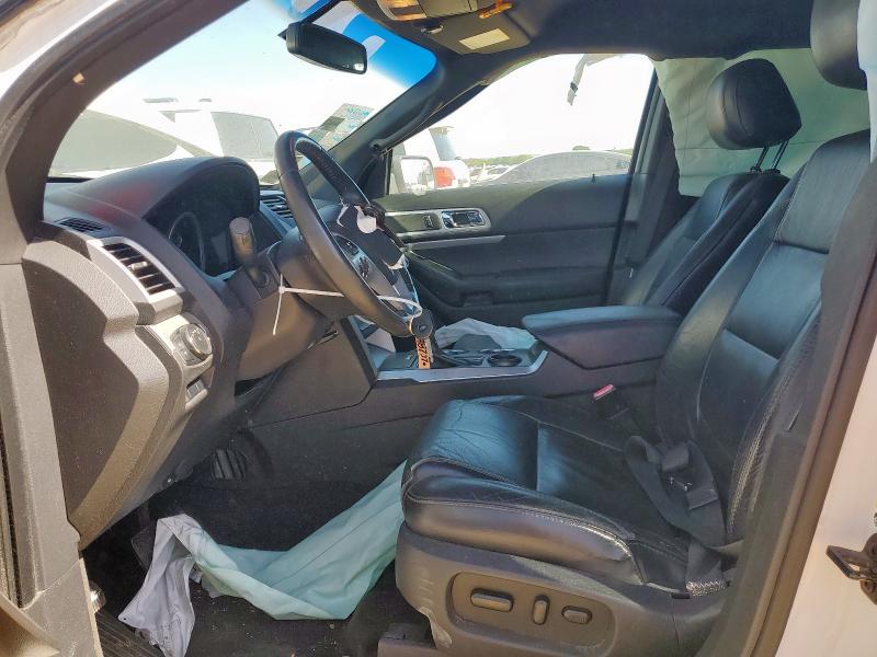 1FMHK7D87CGA43876 - 2012 FORD EXPLORER XLT WHITE photo 7