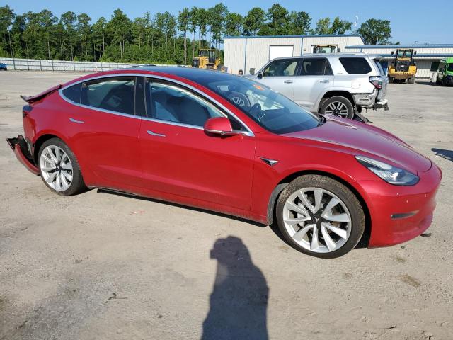 5YJ3E1EB0JF135285 - 2018 TESLA MODEL 3 Բորդո լուսանկար 4