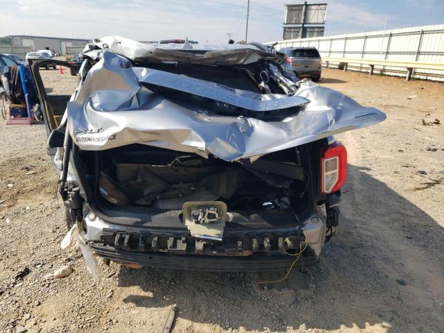 1FMSK8DH4LGC05930 - 2020 FORD EXPLORER XLT ვერცხლისფერი ფოტო 6