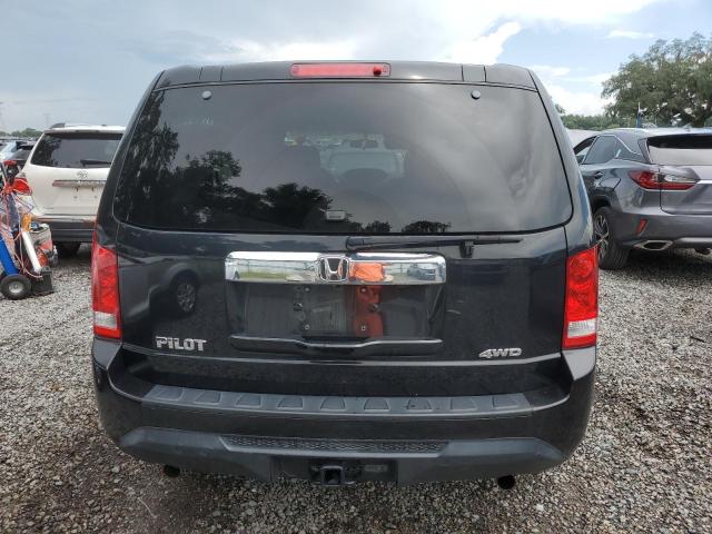 5FNYF4H29FB044474 - 2015 HONDA PILOT LX BLACK photo 6