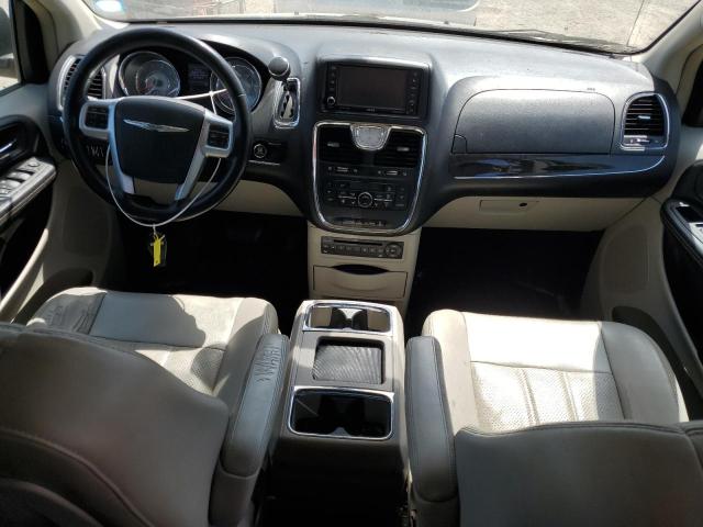 2C4RC1CG4DR590308 - 2013 CHRYSLER TOWN & COU TOURING L BLACK photo 8