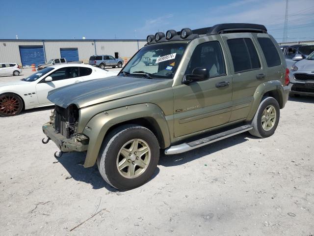 1J4GK38K53W509058 - 2003 JEEP LIBERTY RENEGADE GREEN photo 1
