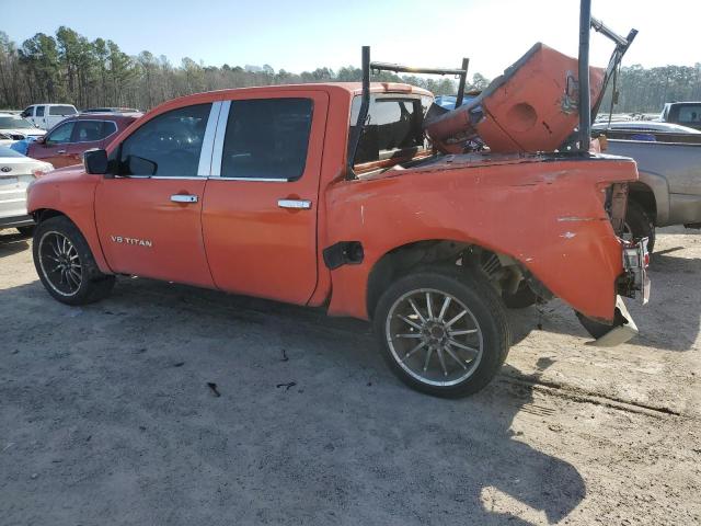 1N6AA07A37N206388 - 2007 NISSAN TITAN XE ORANGE photo 2