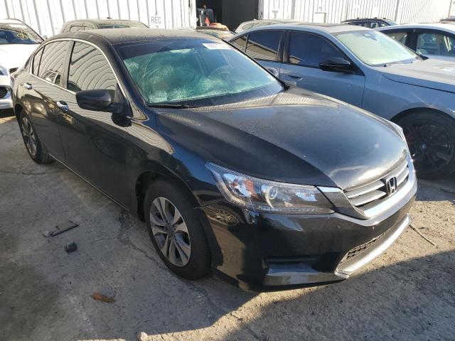 1HGCR2F38FA233788 - 2015 HONDA ACCORD LX BLACK photo 4