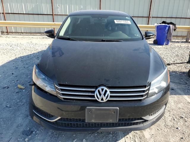 1VWBH7A3XCC103123 - 2012 VOLKSWAGEN PASSAT SE BLACK photo 5