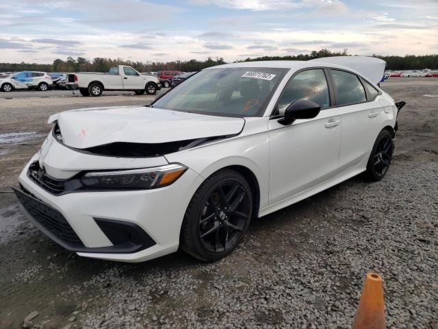 2HGFE2F55NH557131 - 2022 HONDA CIVIC SPORT 白色 照片 1