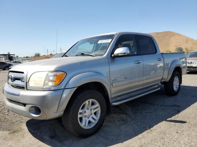 5TBET34156S501174 - 2006 TOYOTA TUNDRA DOUBLE CAB SR5 SILVER photo 1