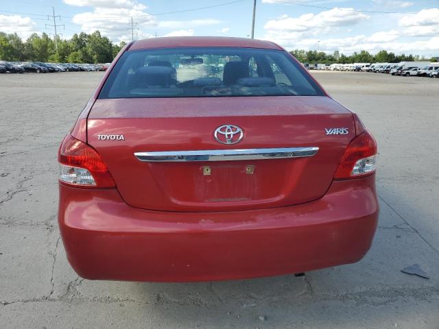 JTDBT923871065372 - 2007 TOYOTA YARIS RED photo 6